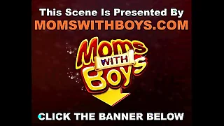 Brunette Office MILF In Sexy Stockings Fucked